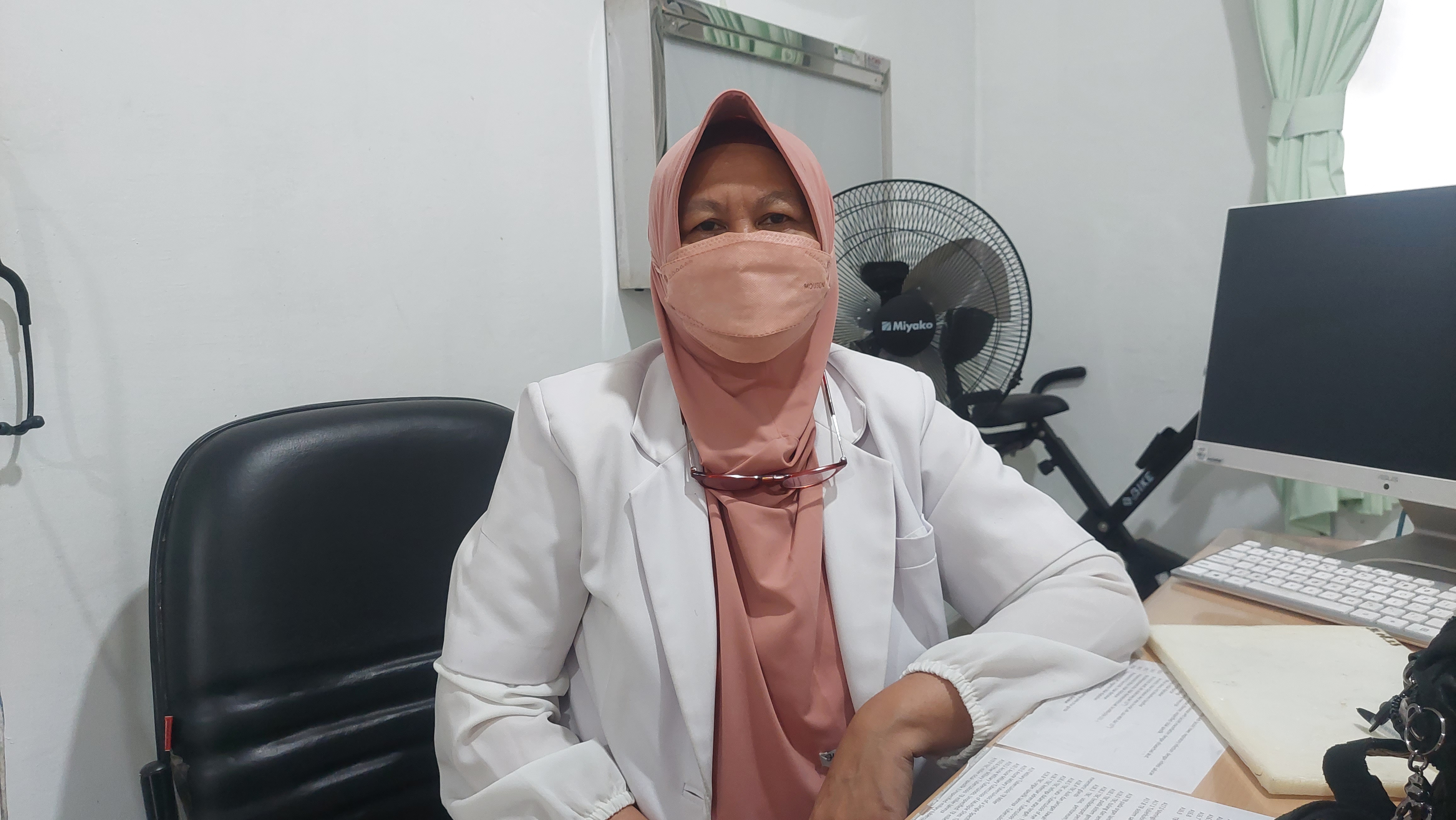 Dokter spesialis paru di RSUD Taman Husada Bontang, dr Dian Ariani Tarigan. (Fitri Wahyuningsih/Kaltimtoday.co)